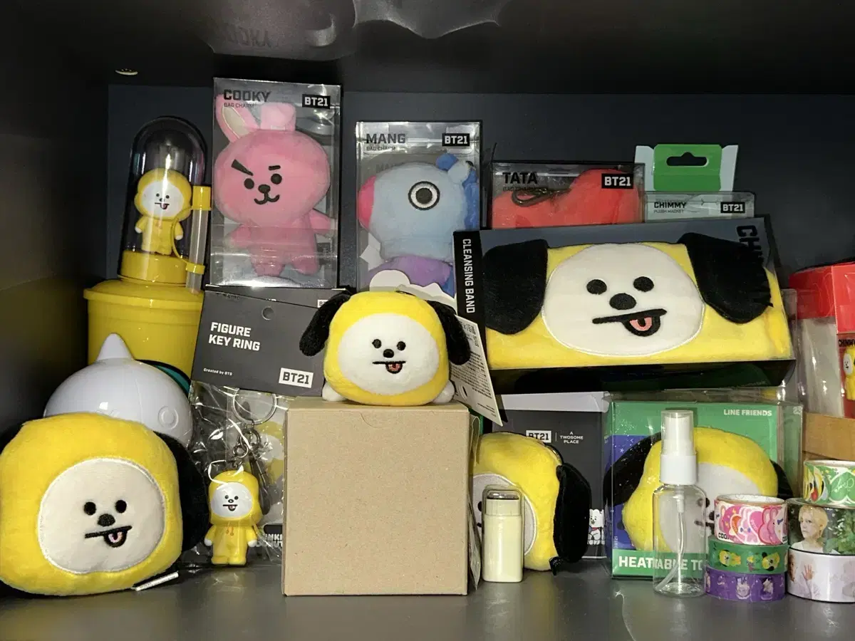 BT21 치미 타타 망이 쿠키